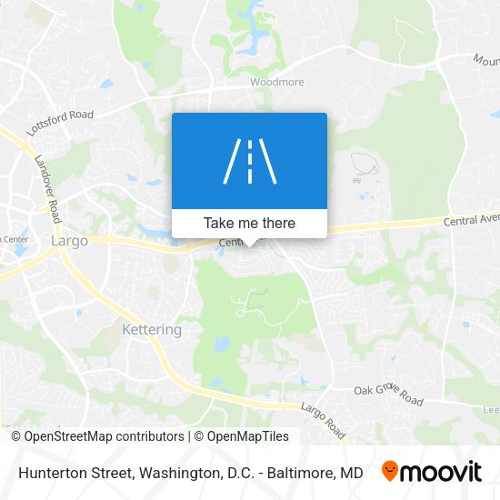 Mapa de Hunterton Street