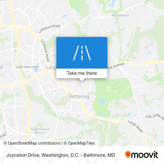 Joyceton Drive map