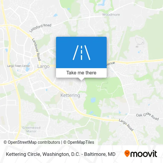 Kettering Circle map