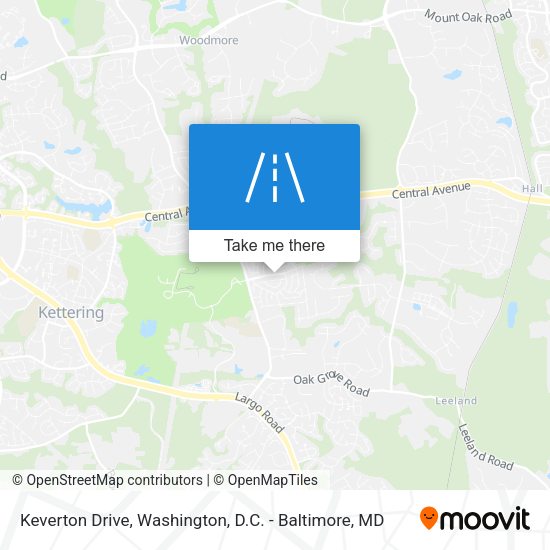 Keverton Drive map