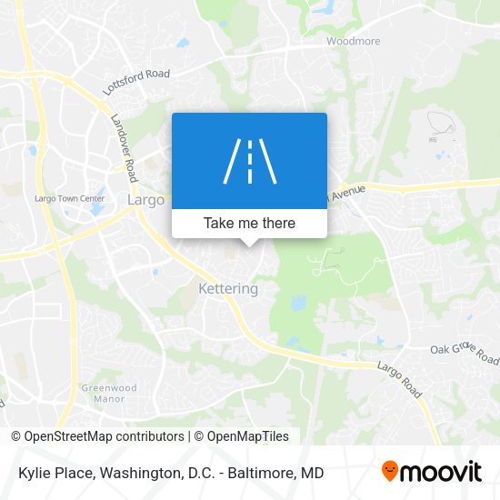 Mapa de Kylie Place