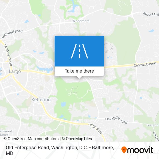 Mapa de Old Enterprise Road