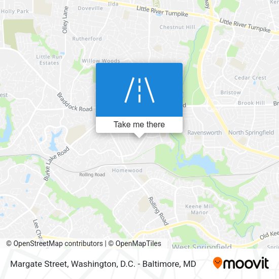 Margate Street map