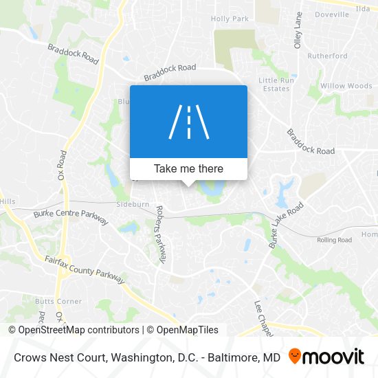 Crows Nest Court map
