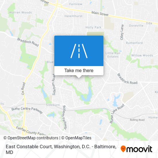 Mapa de East Constable Court