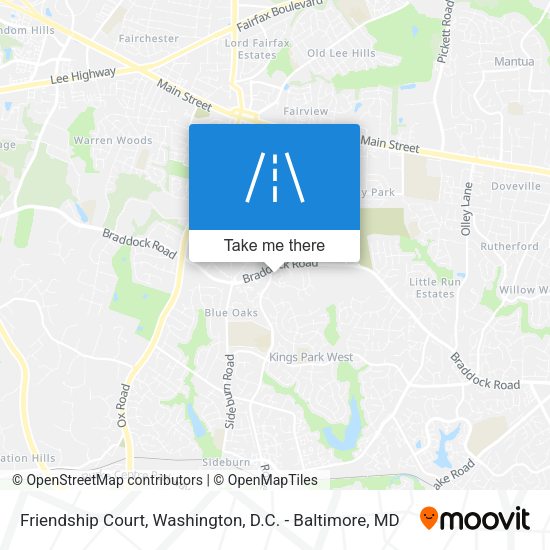 Friendship Court map