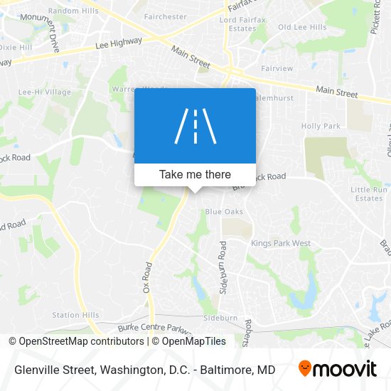 Glenville Street map