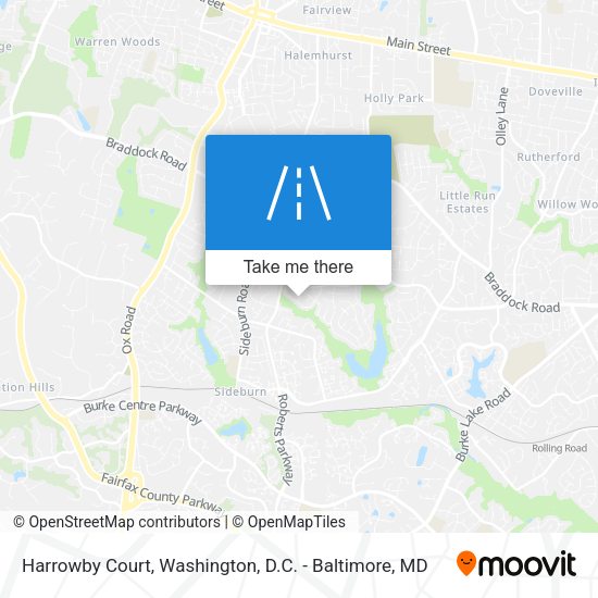 Harrowby Court map