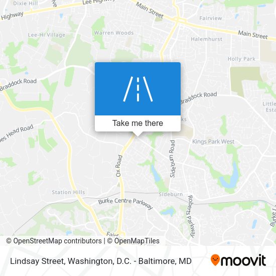 Mapa de Lindsay Street