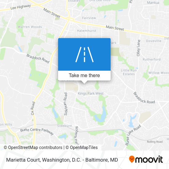 Marietta Court map
