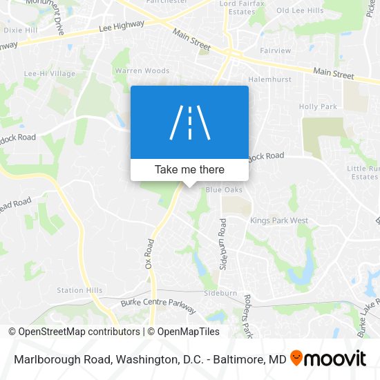 Mapa de Marlborough Road