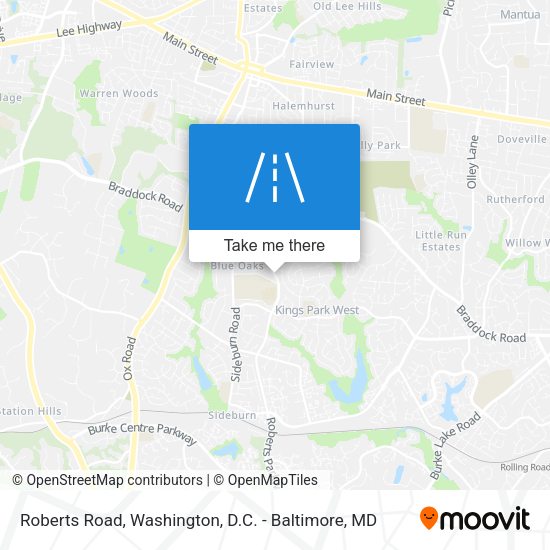 Roberts Road map