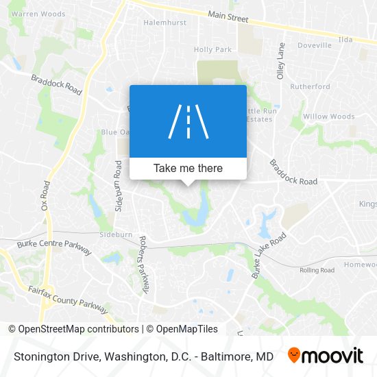 Stonington Drive map