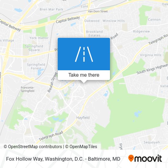 Mapa de Fox Hollow Way