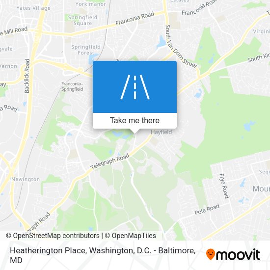 Mapa de Heatherington Place