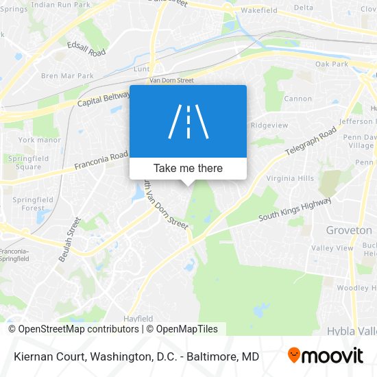 Kiernan Court map