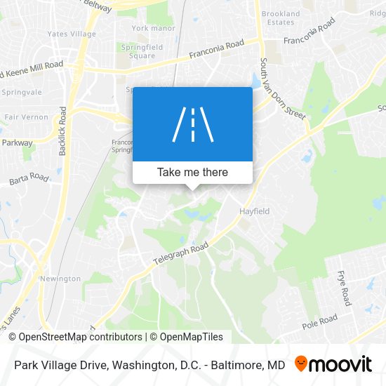 Park Village Drive map