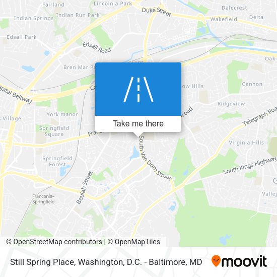 Still Spring Place map