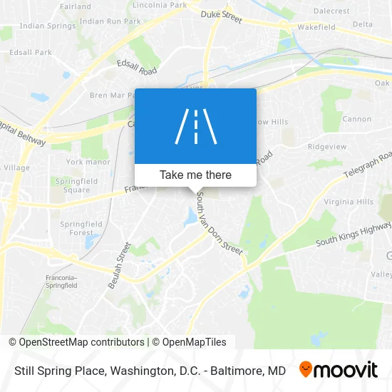 Still Spring Place map