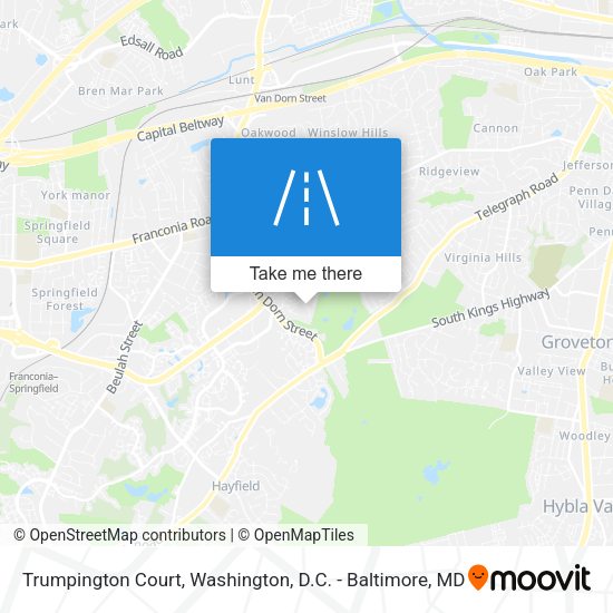 Trumpington Court map