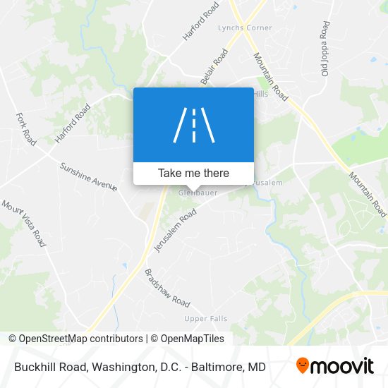 Mapa de Buckhill Road