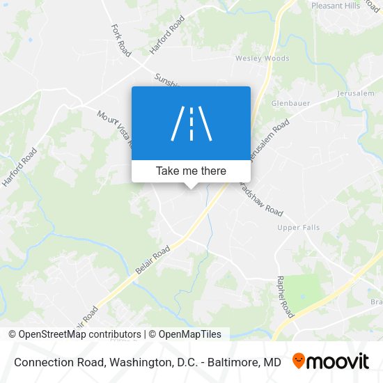 Mapa de Connection Road