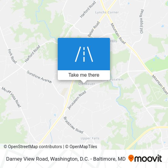 Mapa de Darney View Road