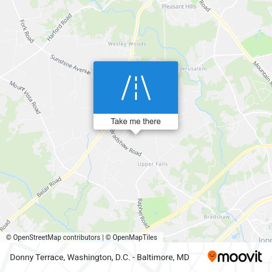 Mapa de Donny Terrace