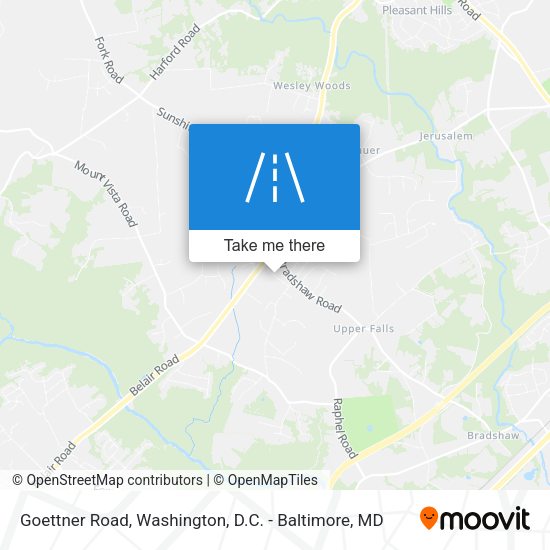 Mapa de Goettner Road