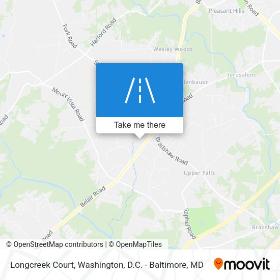 Mapa de Longcreek Court