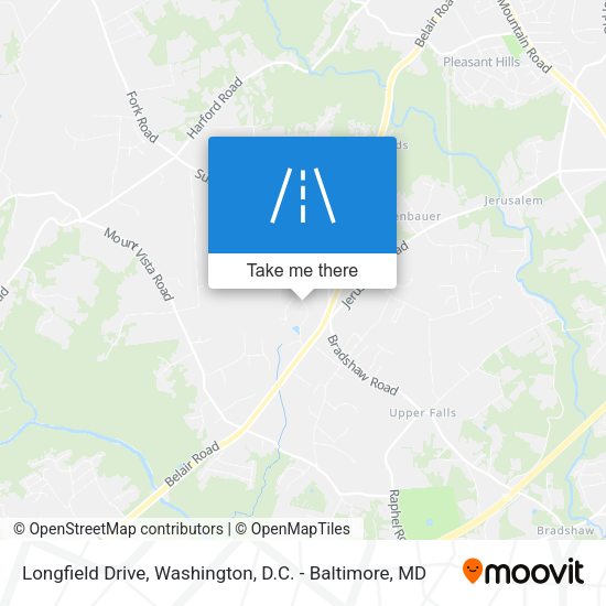 Mapa de Longfield Drive