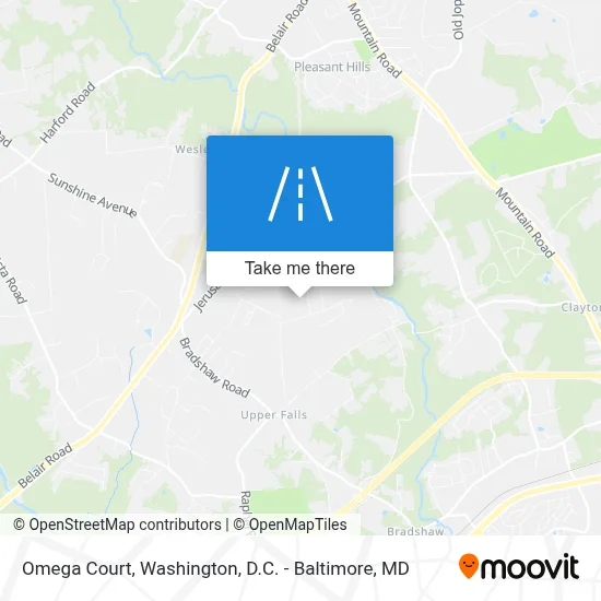 Omega Court map