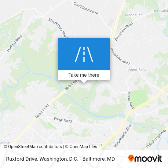 Mapa de Ruxford Drive