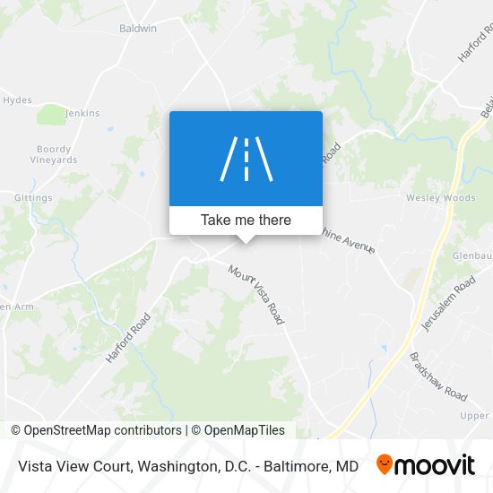 Vista View Court map