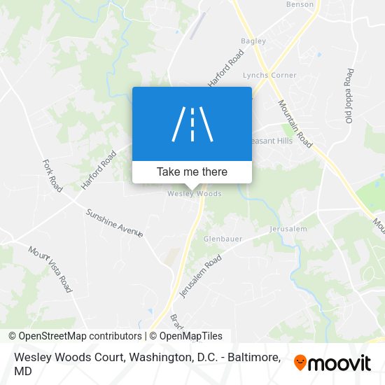 Wesley Woods Court map