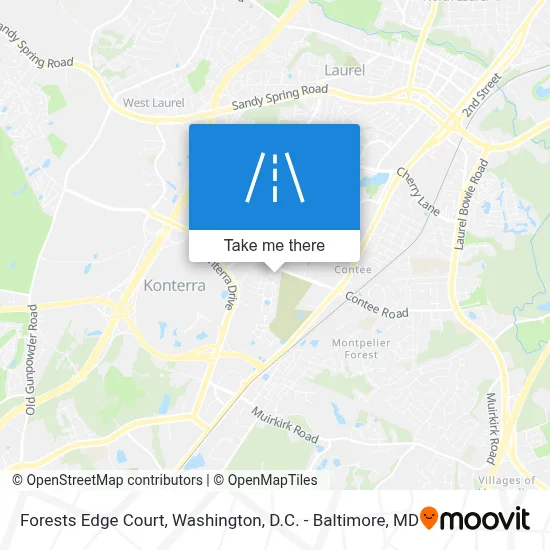 Forests Edge Court map