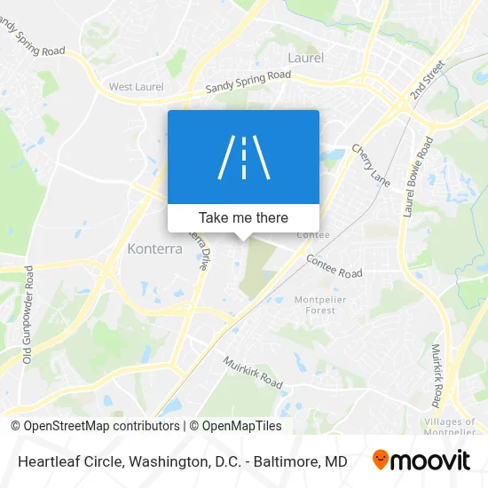 Heartleaf Circle map