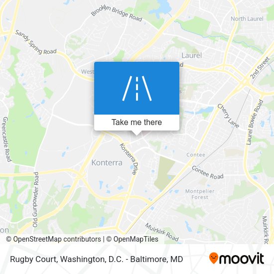Rugby Court map