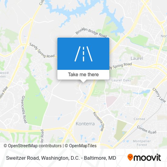 Mapa de Sweitzer Road