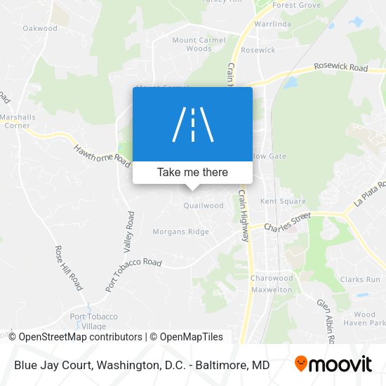 Blue Jay Court map