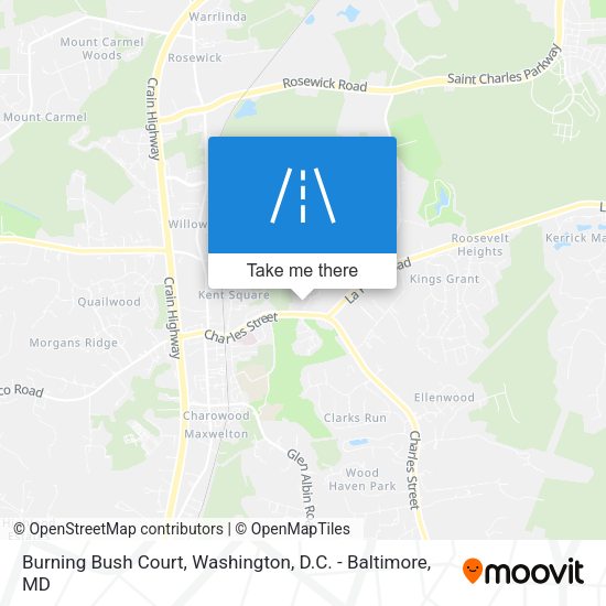 Mapa de Burning Bush Court