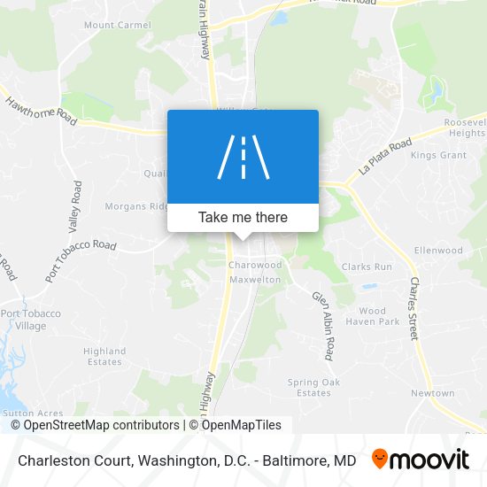 Mapa de Charleston Court
