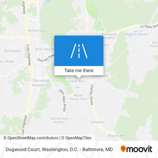Mapa de Dogwood Court