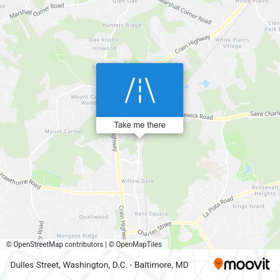 Mapa de Dulles Street