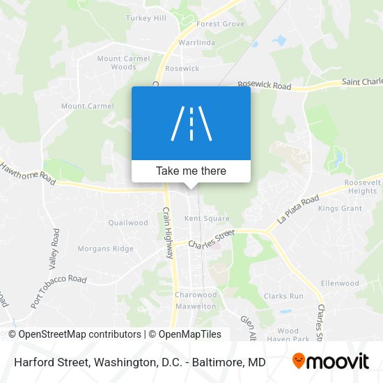 Harford Street map