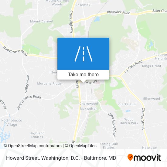 Howard Street map