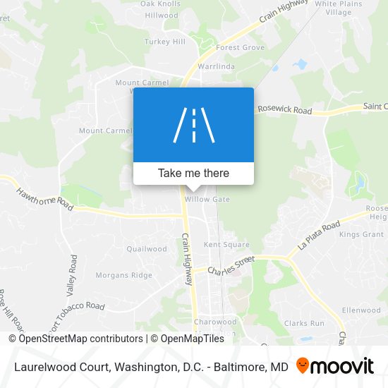 Mapa de Laurelwood Court