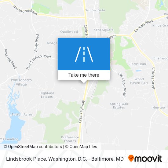 Lindsbrook Place map