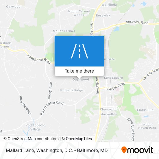 Mapa de Mallard Lane