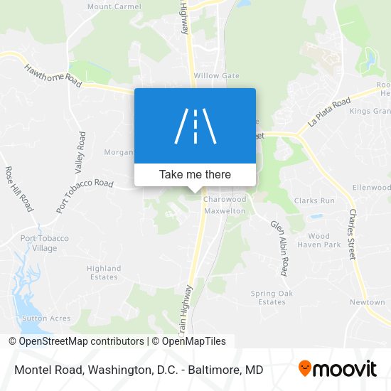 Montel Road map